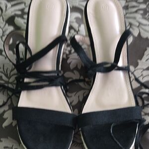Elegant Black Women's Sandals